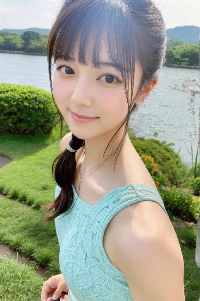 ((Highest quality)), ((masterpiece)), (detailed),Perfect Face,Japanese,landscape,Beauty,cute,Upper Body