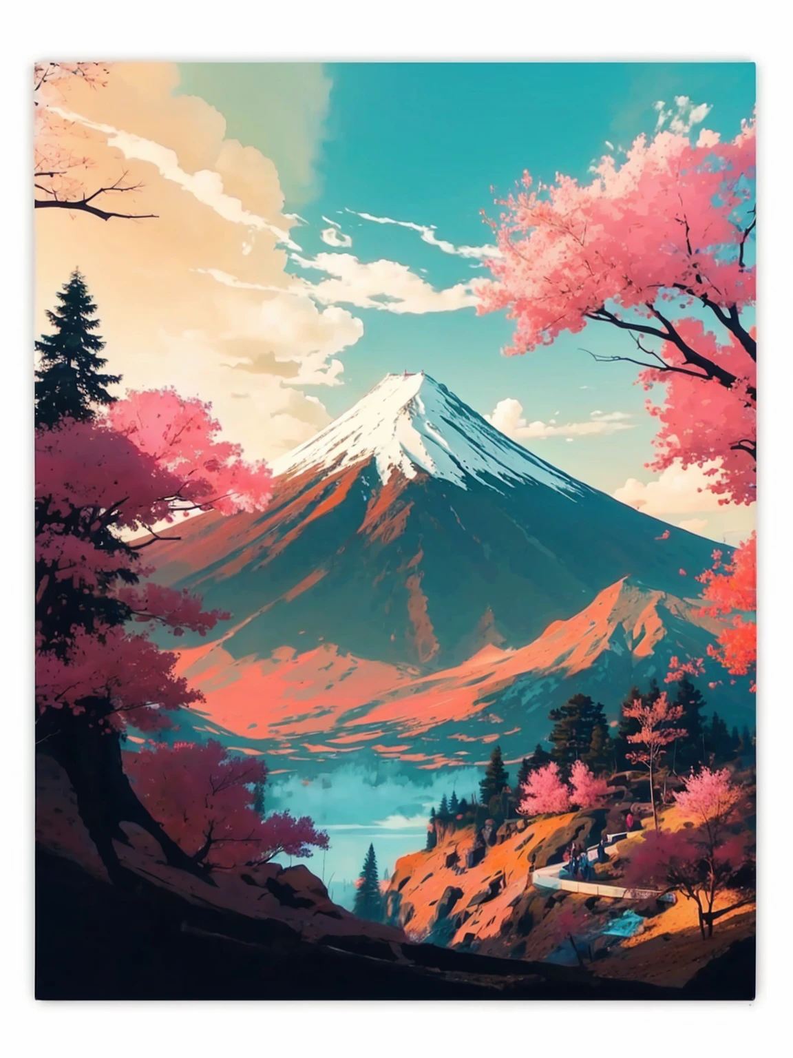 Make the sky pink, make the environment Pink