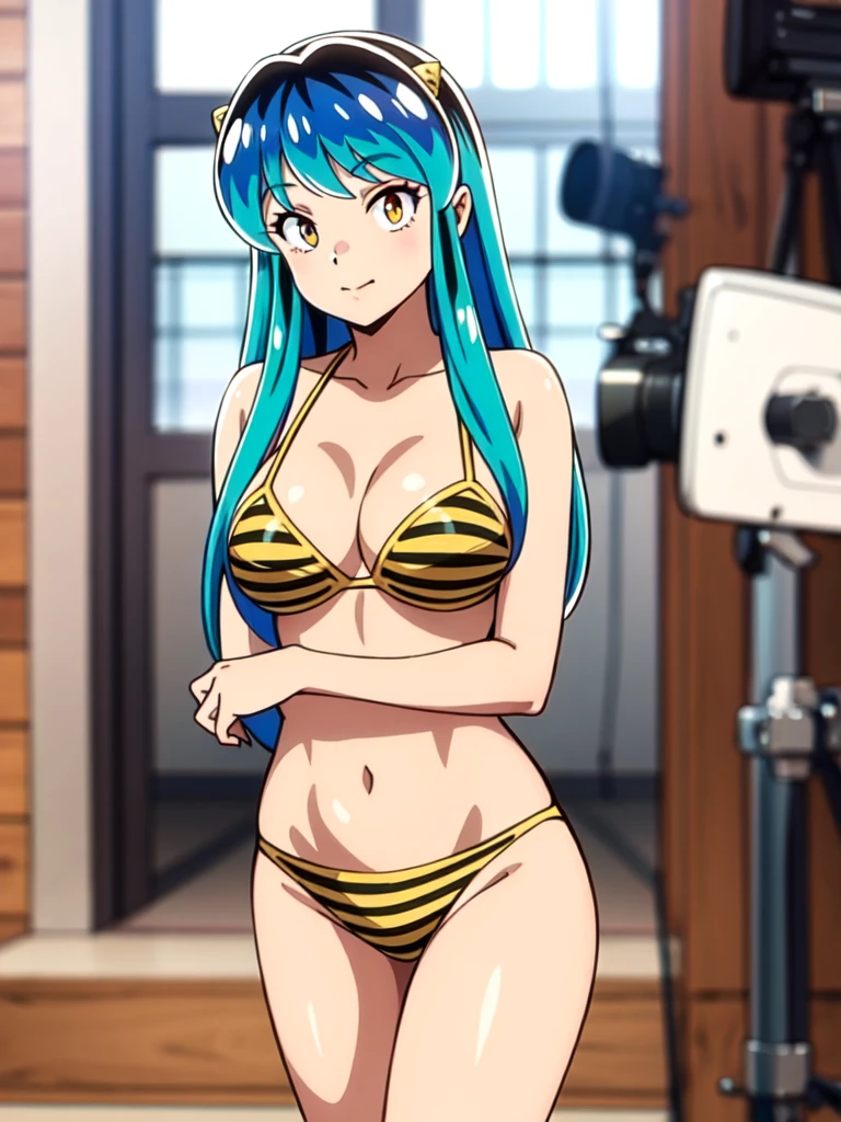 Lum, bikini,Standing in front of the camera