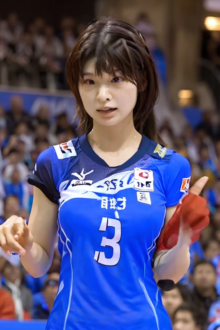 Clothed Big Tits Clothes that emphasize the chest Volleyball Uniforms Breast massage Grab