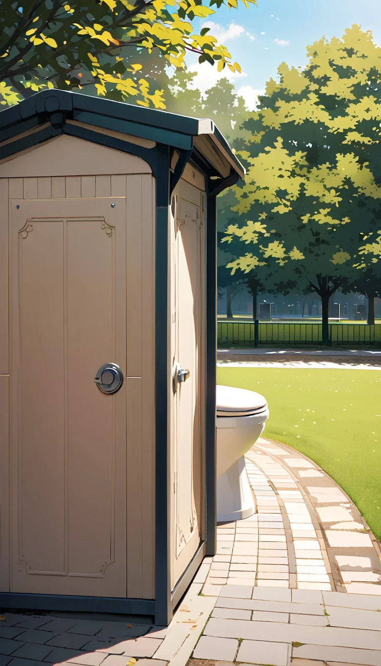 Toilets in the park