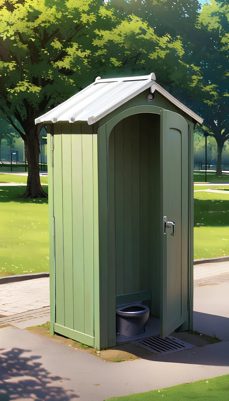 Toilets in the park