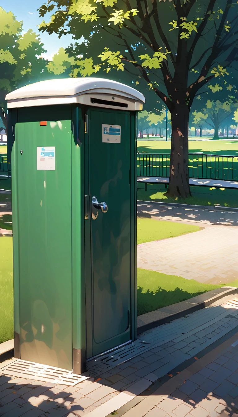 Toilets in the park