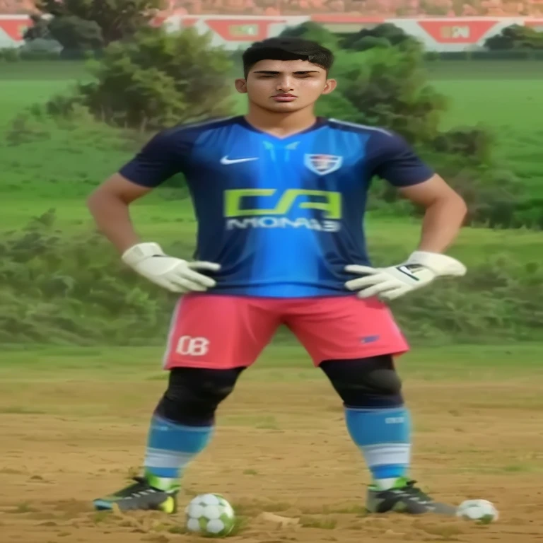 there is a man standing on a field with a soccer ball, nivanh chanthara, mohamed chahin, mohamed chahin style, rinat voligamsi, henry ascensio, soccer, jonas roscinas, joel torres, thawan duchanee, lucas graziano, diego 5, asher duran, roge antonio, real ungine