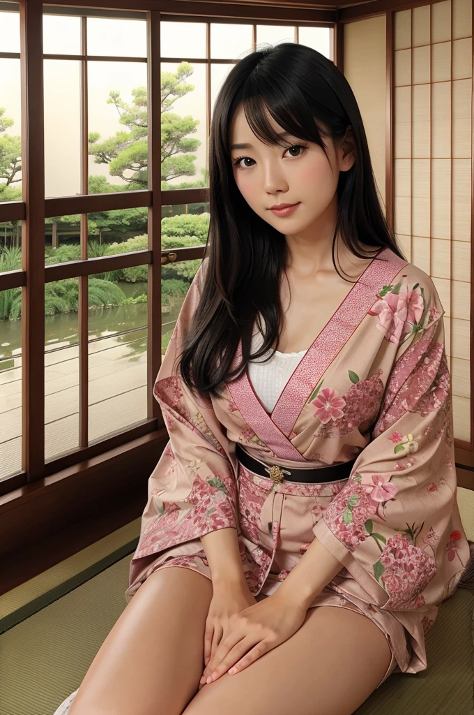 A japanese beautiful girl show