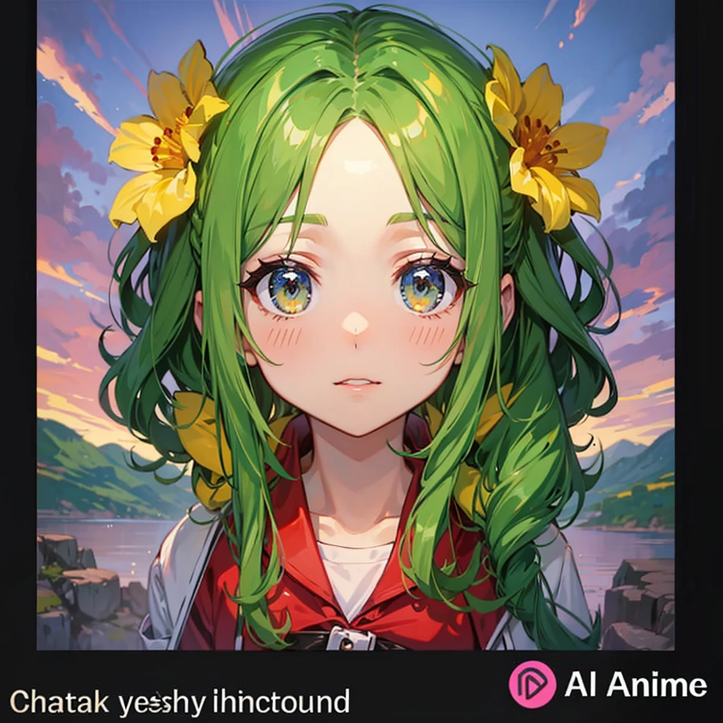 Shiny hair