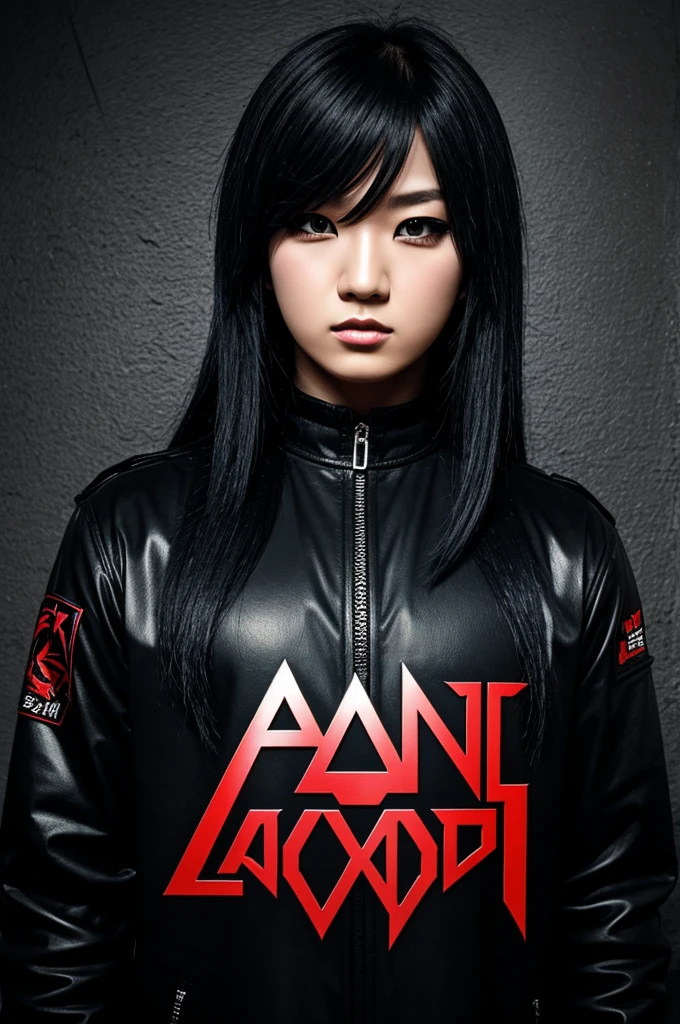 A logo for artist Mati metal kpop rock style