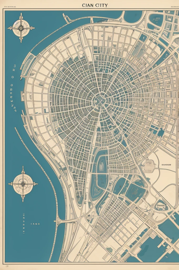 map of a city