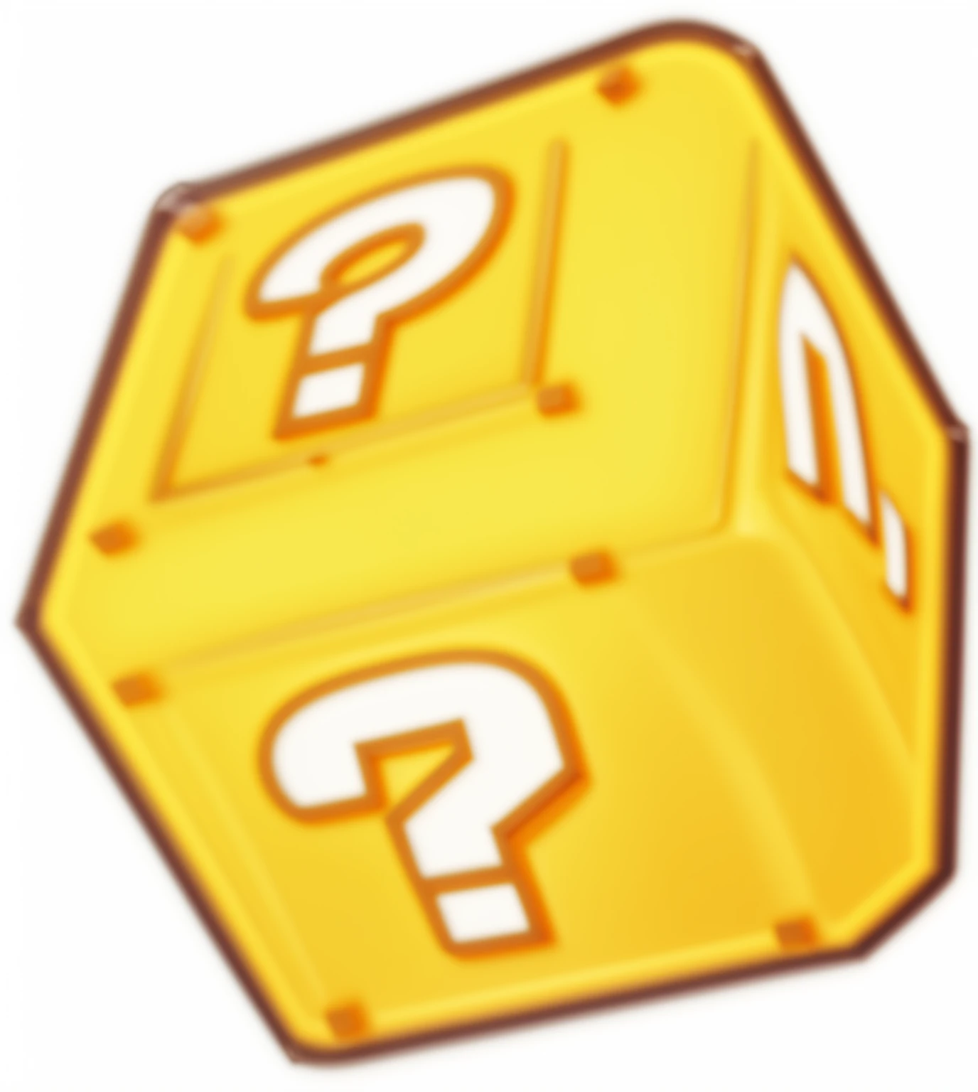 A question mark cube,Three-dimensional,3D,Like dice,clear,Isometric,xxxxxxxx cartoon 3d model,Low Poly,3D Art,C4D,octane rendering, 3D Rendering, Ray traction, Clay Materials, Pixar Trends, Animated Lighting, Depth of Field, Super Detail, Pastel colors, mockup, Clean background, Delicate gloss, Soft focus, oc, Blender, intellectual property, best quality, 8k--s 250--v 5.1 (Lovely)
