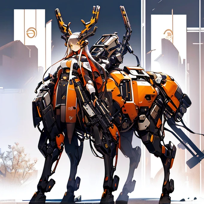 full-body shot(best quality),masterpiece, Very beautiful girl, Very detailed, Amazing, fine details, official art, Super detailed, High resolution, A girl stands in front of a tiger, (Taoism), Beautiful and meticulous girl, There is light on the face, nobody, Flowing blonde hair, Mechanical Lady, Mechanical Armor, water, Armored, Pink mech, Honey Mecha, Machinery,burning city, broken streets, ruins,Motorcycle Friends,horizon,(whole body:0.8),upper bust_Body,,Taoism,flower,Long Er,Bathyscaphe,tarot,(masterpiece, highest quality), (Detailed Hair), Very detailed, Anime Style, whole body, alone, Concept Art, Science Fantasy Combat Girl, Neck-length black and yellow hair, Golden Eyes, His right hand has been modified into a deadly cybernetic claw.. Cyber Kimono, Torn red scarf, Cyber Horned, Wearing tabi socks, White Background, whole body, Standing in the wasteland,Miss, witch hunter, Super detailed, Japanese hairstyle, Surreal robotic arm