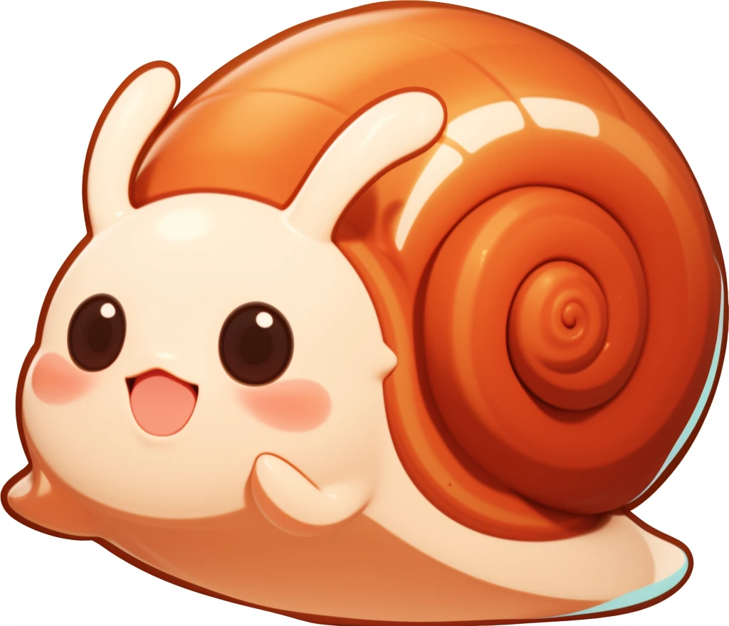 snails，snails壳，cute的snails，Smile，Open your mouth，cute，big eyes，Parasites，There are two tentacles on the head，snails，，Isometric,xxxxxxxx cartoon 3d model,Low Poly,3D Art,C4D,octane
rendering, 3D Rendering, Ray traction, Clay Materials, Pixar Trends, Animated Lighting, Depth of Field, Super Detail, Pastel colors, mockup, Clean background, Delicate gloss, Soft focus, oc, Blender, intellectual property, best quality, 8k--s 250--v 5.1
(cute的)