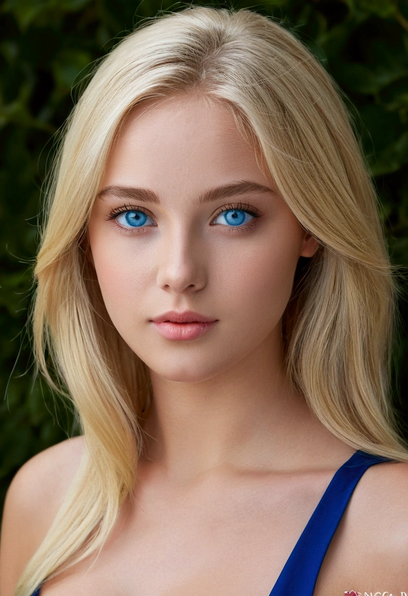"High-quality", "masterpiece", detailed, realism, ultra-realism, now let's list all the characteristics of Kelly Jenny, the perfect face, very attractive, beautiful 19-year-old Spanish blonde girl, blue eyes, medium-lenght hair and natural light blue eyes, looking directly at the camera, hot sensual, most beautiful, round face, good chin, best features, skin and hair with high texture, amazing blue eyes and blond hair. Her body is 1,75m tall, with a fit shape, slim waist, large bust, long hair, medium buttocks