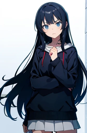Worried face