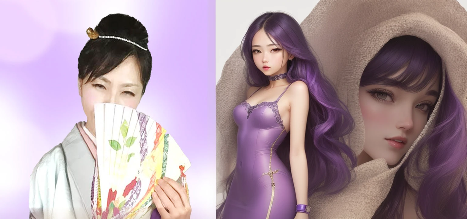 purple