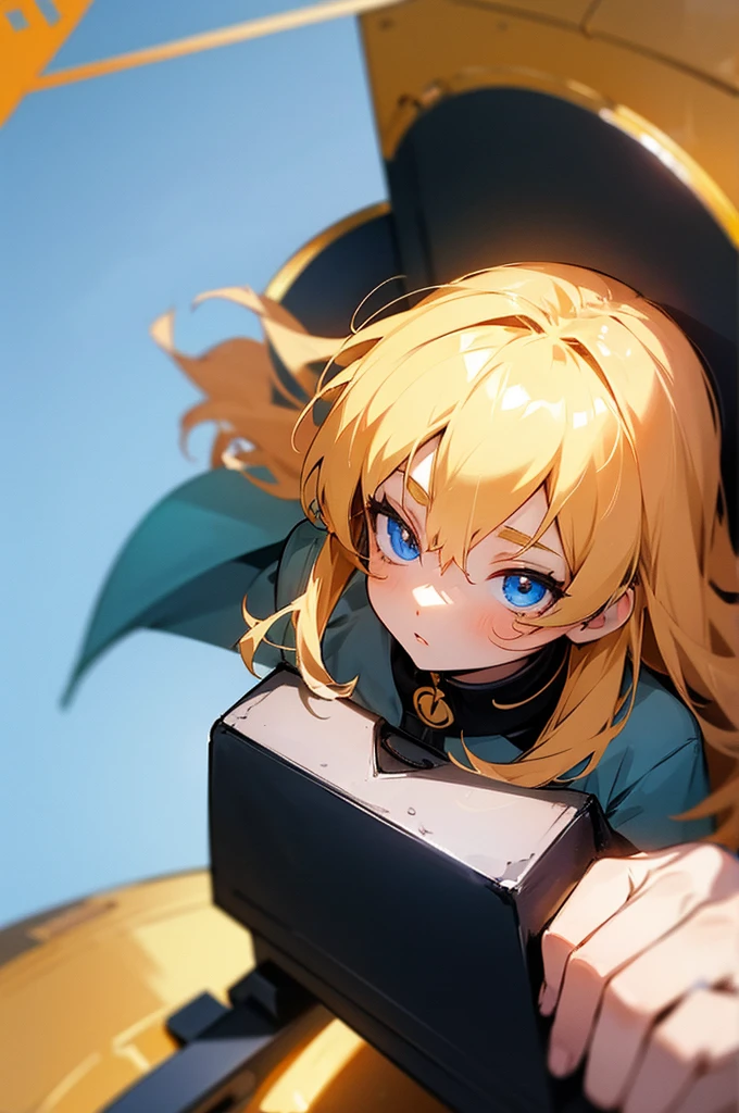 anime girl, bitcoin, coin