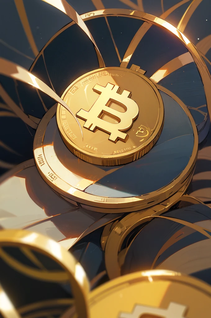 anime girl, bitcoin, coin