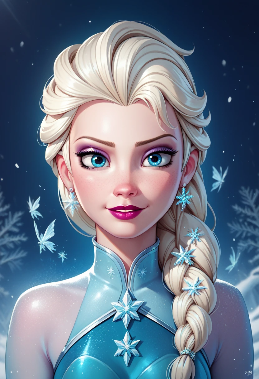 Girl, frozen, Elsa