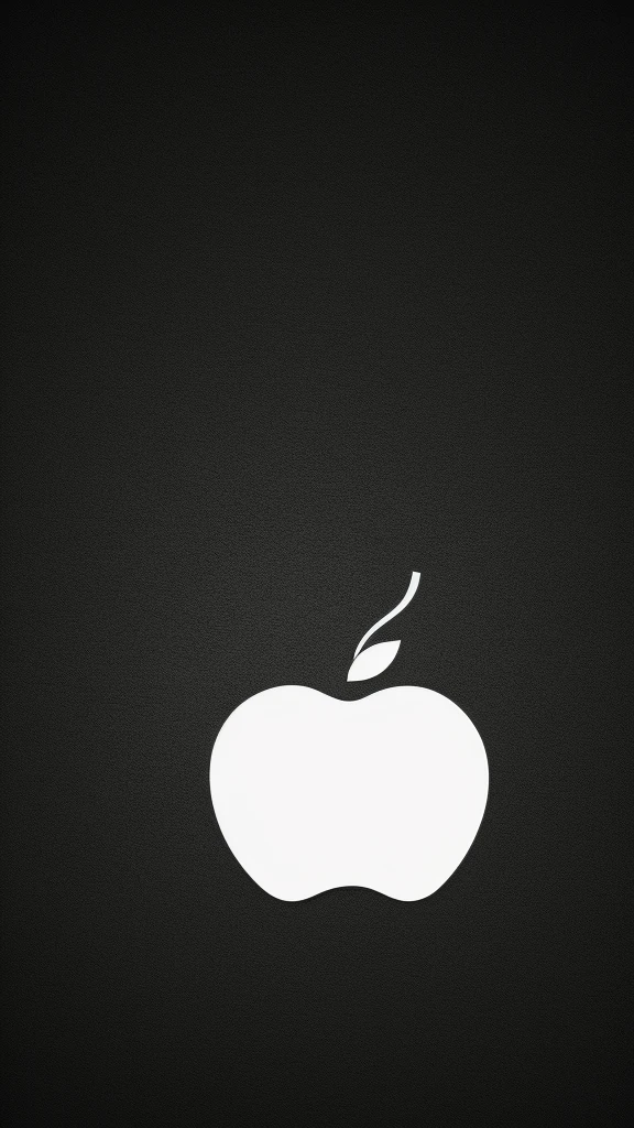 Make me a wallpaper for iPhone 14 pro max, color negro mate, and 3d, detailed, minimalist