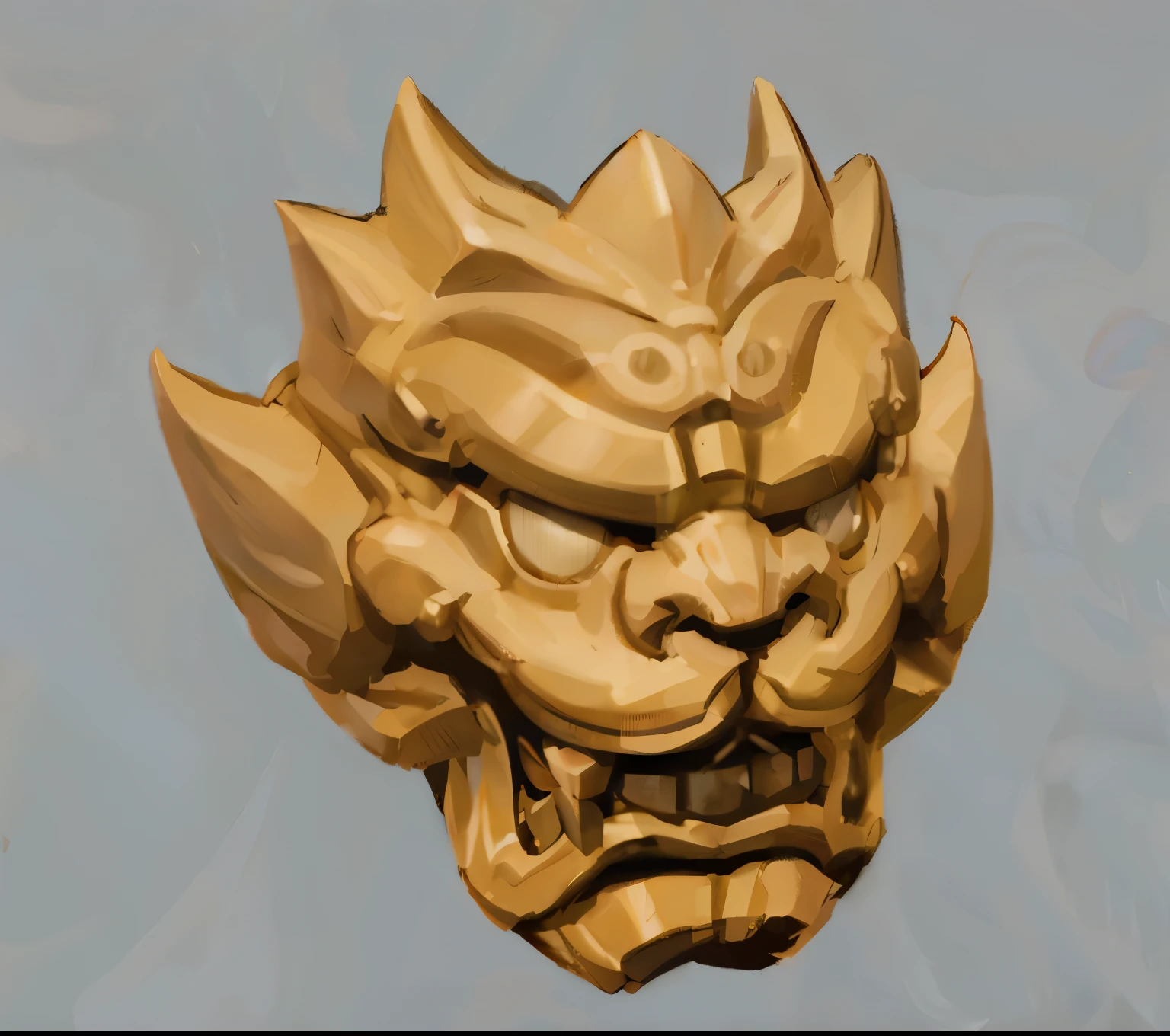 Metal beast head，Refinement，HD