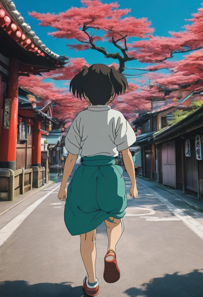 (Immersive Photography, Full body photo:1.4), (Spirited Away, Kamajii:1.6),