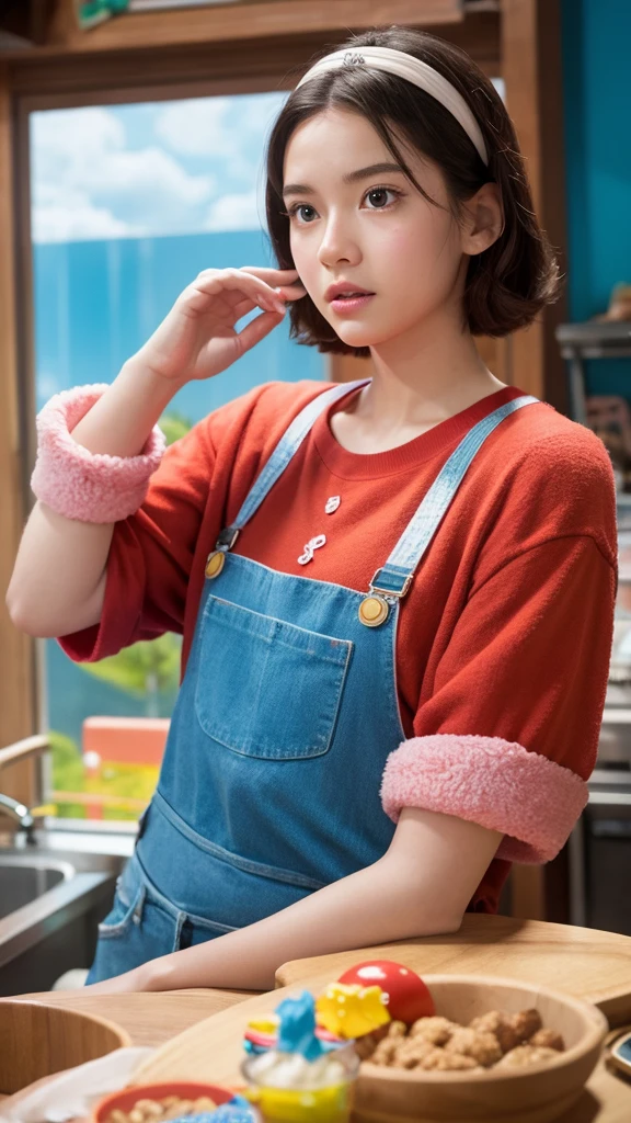 Disney Movies。Sugar rush:Online characters。Create a live-action image of Ralph by outputting the pronto in English.