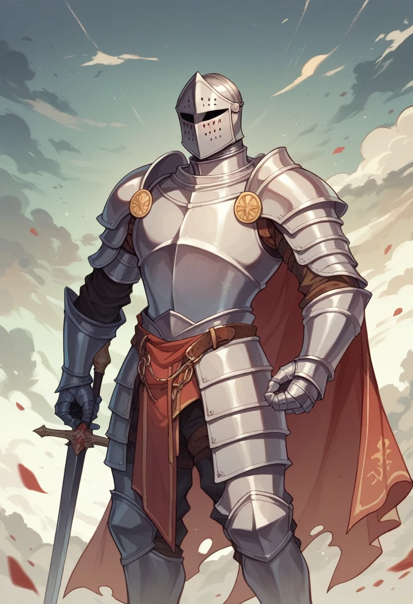 Ultra Detailed, Masterpiece, Best Quality, Knight, Epic, Fantasy, Man