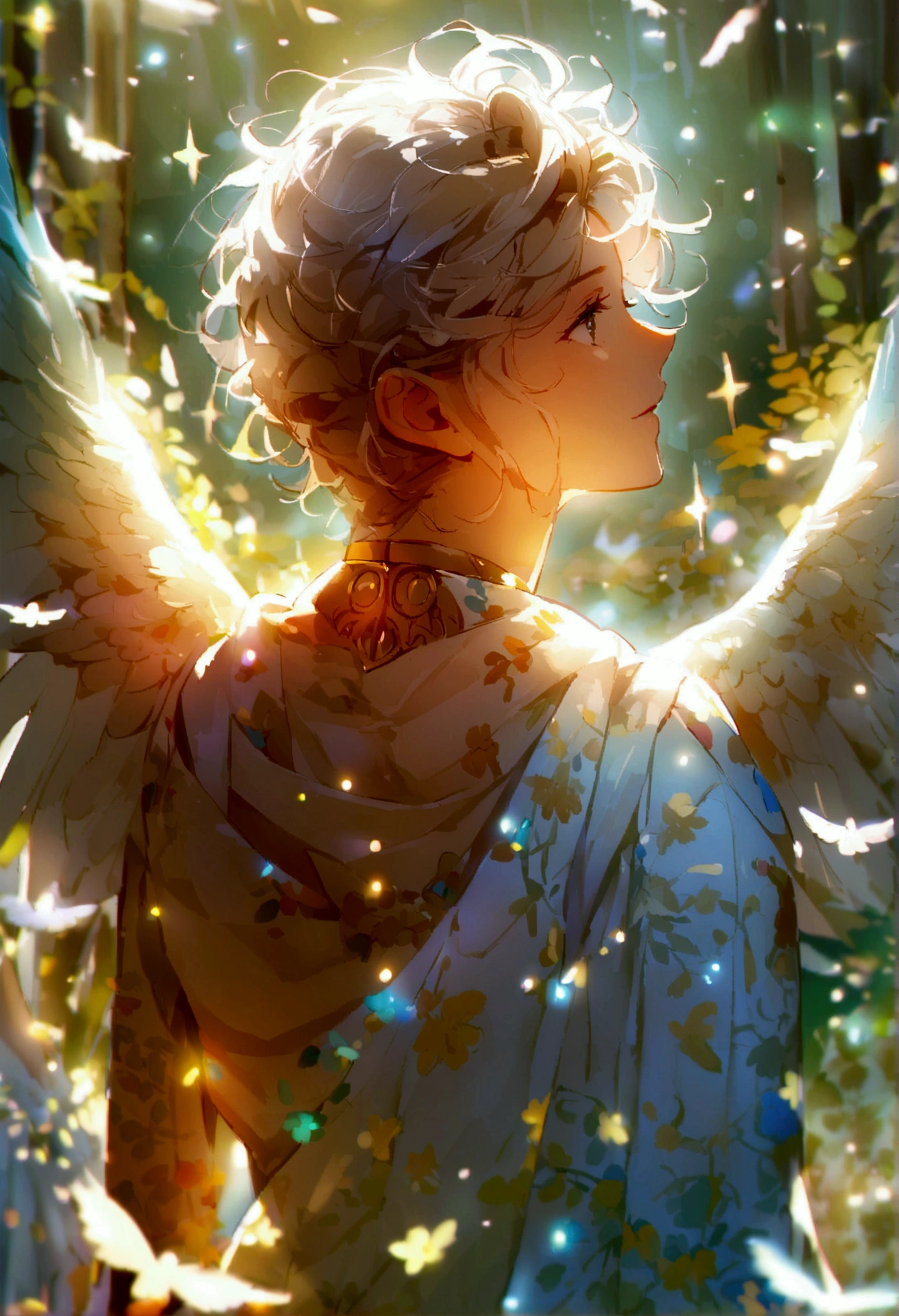 Bible、godの言葉、truth、Book、Angel、heaven、glory、The Kingdom of the Millennium、happiness、Shine、god、White robe、