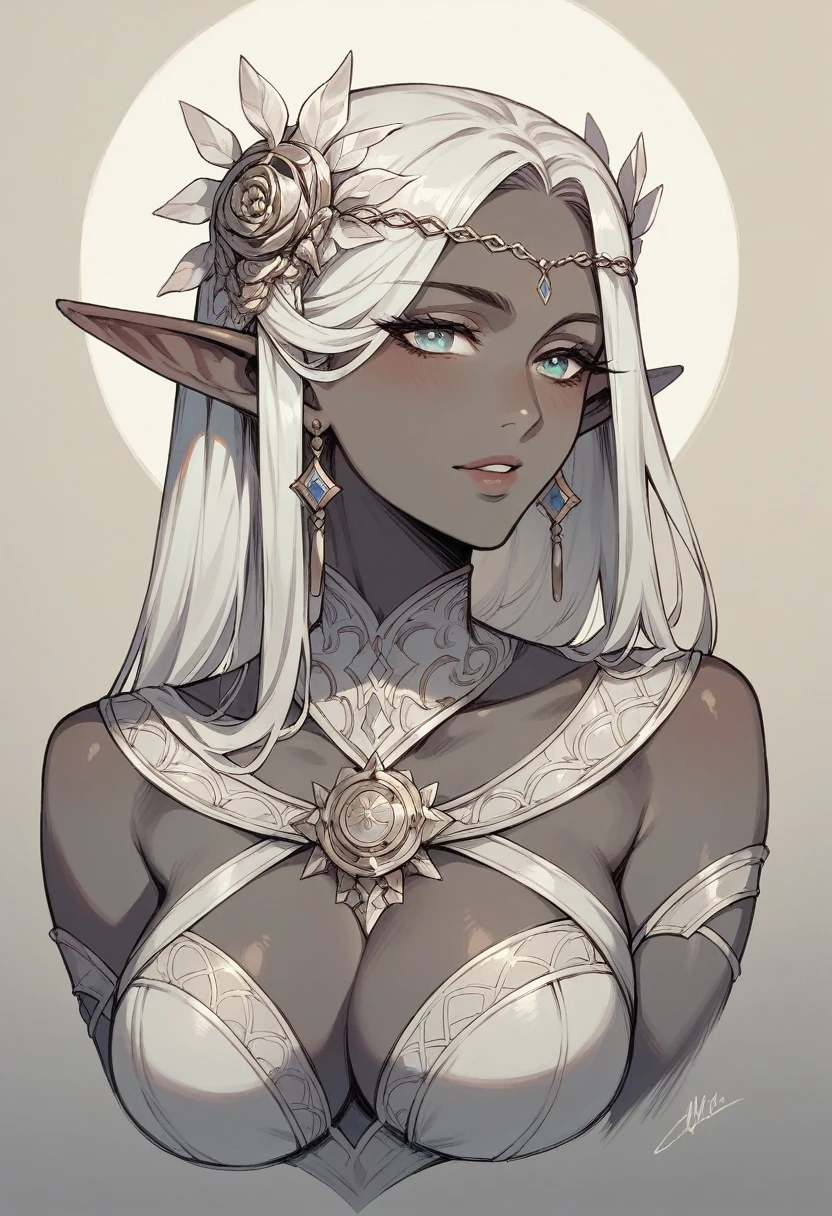 Ultra Detailed, Beautiful Beauty, Beautiful, Masterpiece, Best Quality, Dark Elf, Epic, Fantasy