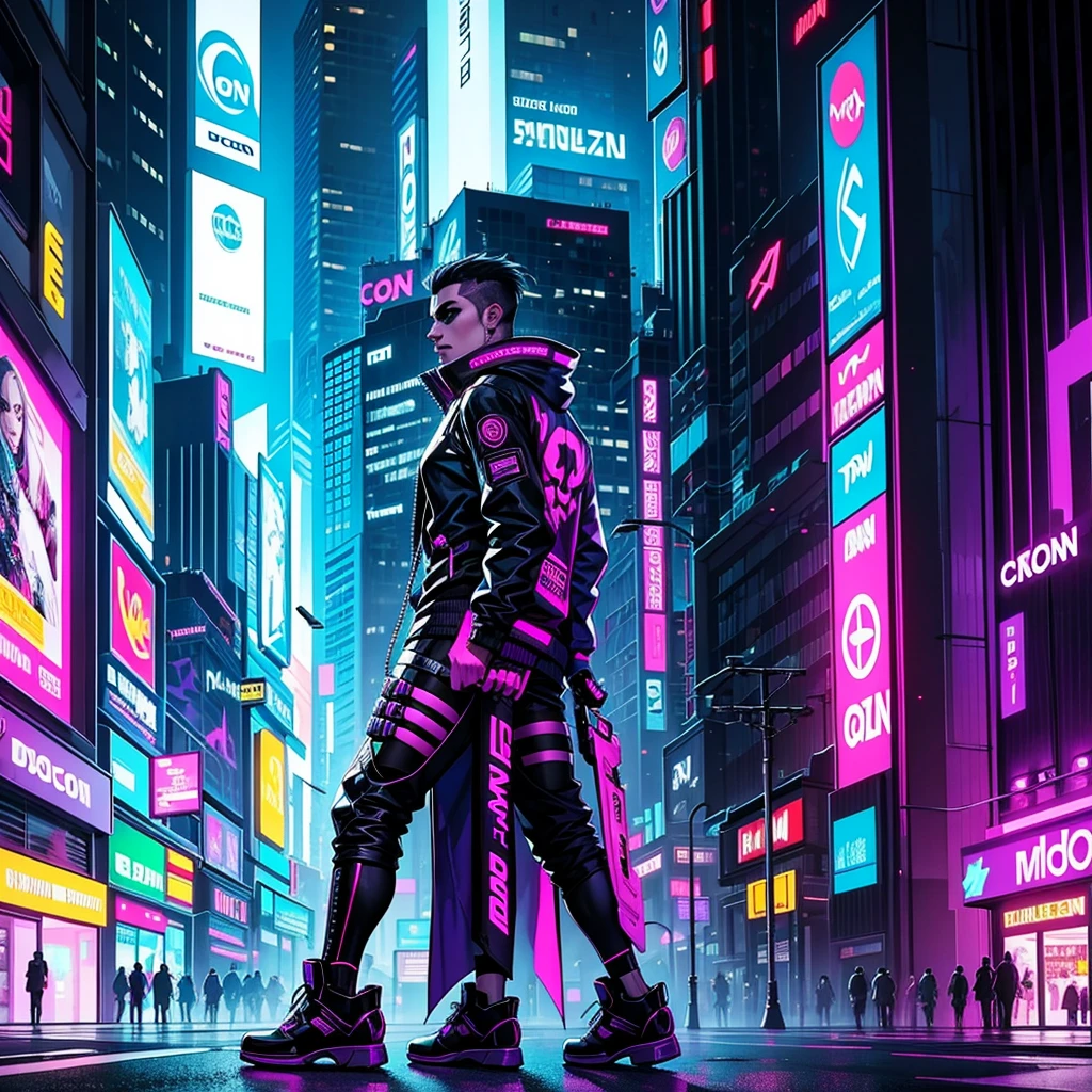 cyberpunk, cool, İcon