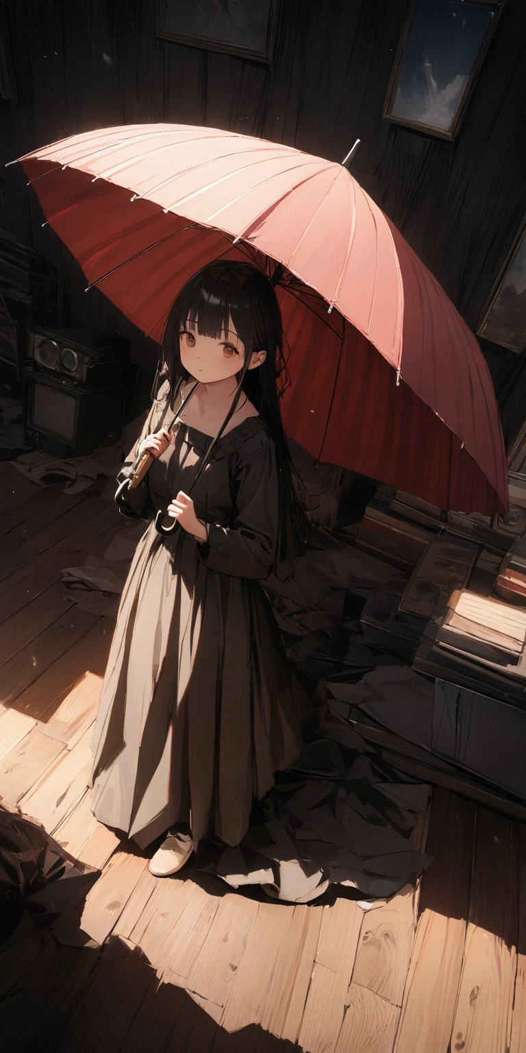 quality\(8k,非常に精細なCGユニットのwallpaper, masterpiece,High resolution,top-quality,top-quality real texture skin,Surreal,Increase the resolution,RAW Photos,最高quality,Very detailed,wallpaper,Cinema Lighting,Ray-tracing,Golden Ratio\), break , Umbrella handle