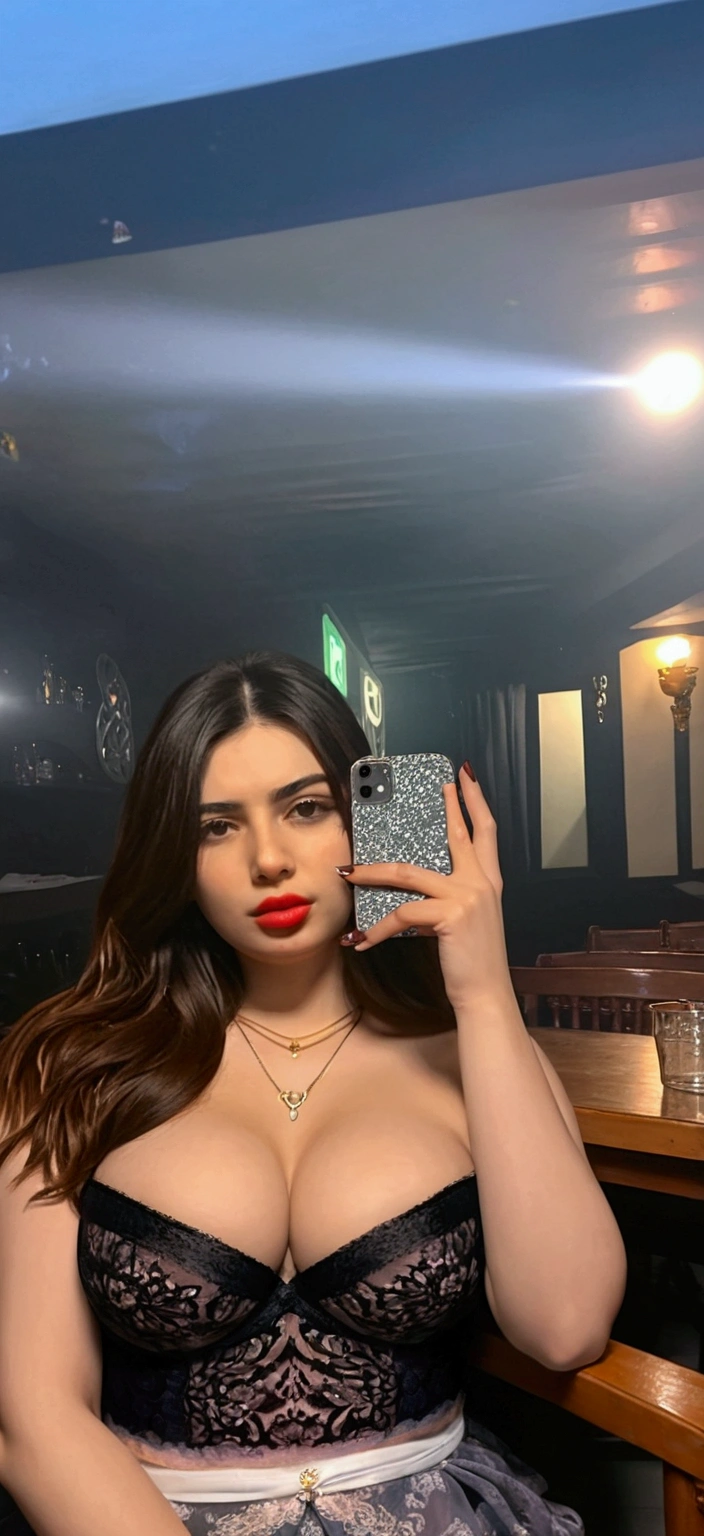 Best quality, masterpiece, big , (large breasts), detailed skin texture, detailed cloth texture, detailed face, super detail, 8k, intricate detail, 1girl, detail eyes, holding a cigarette, blindfold on the right eye