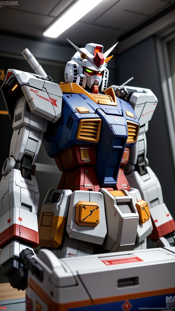inbox\(Teddorp\),(8K, RAW photos, best quality, masterpiece:1.2),((In a toy box with glass windows)),Solitary,on the table,(Showcase),
A giant (Gundam rx78 1.2) (Upper Body:1.2),close up,(steel),best quality,((Science Fiction)),lens flare,Unreal Engine,number,Style - TronLegacy-8v-B,
,Popular on CGsociety,Beautiful and detailed lighting,Shadow opt-6000,