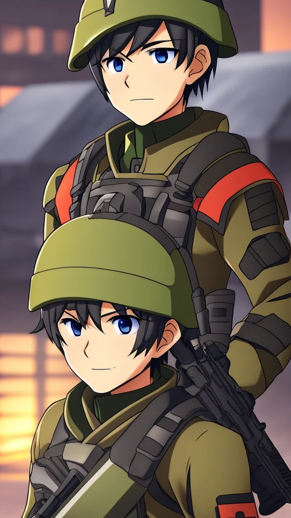 Soldier shota anime