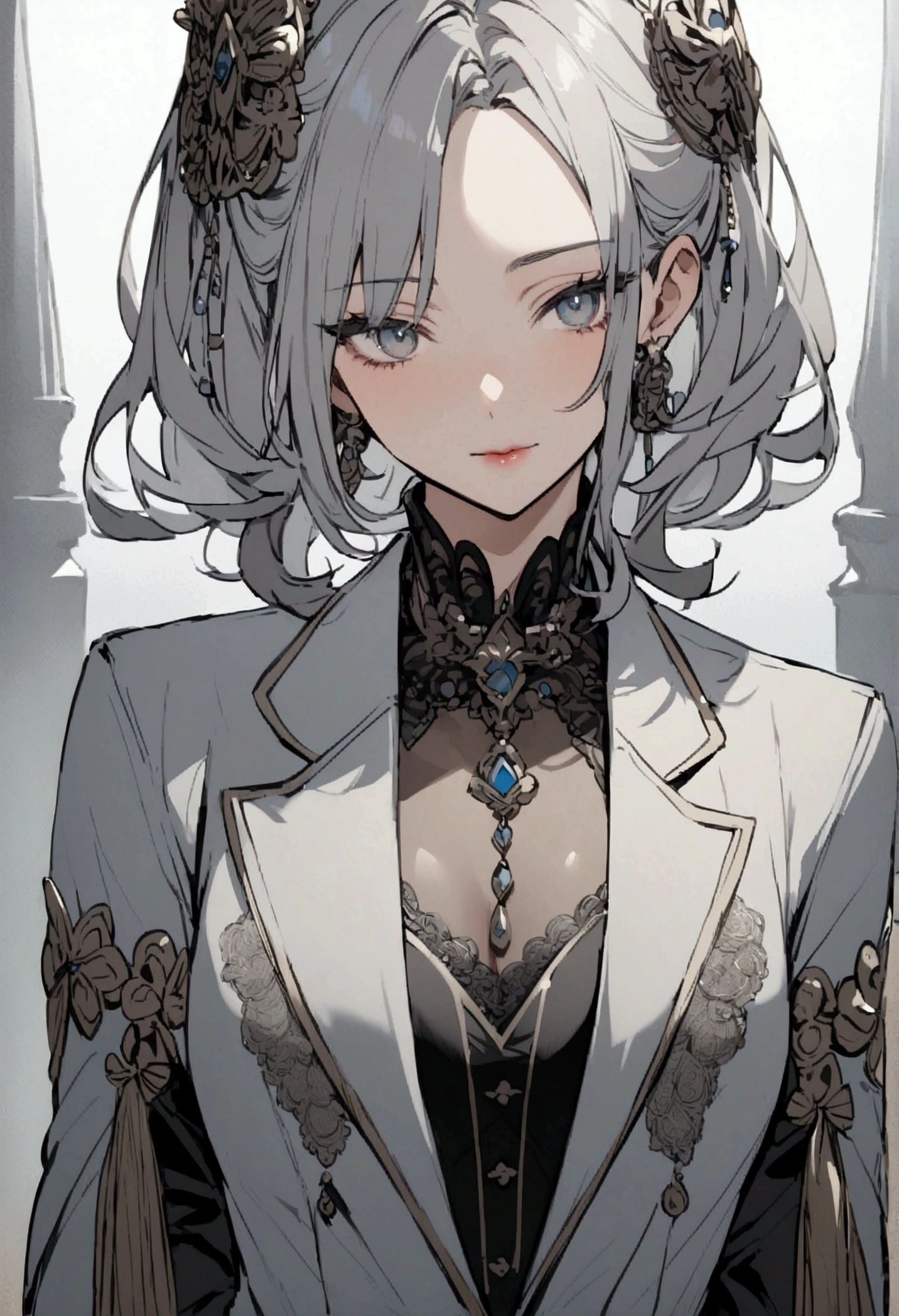 Grey suit、