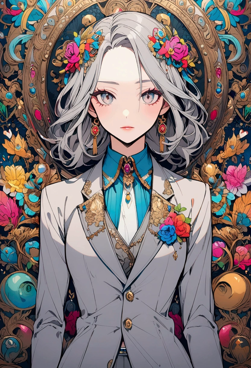 Grey suit、