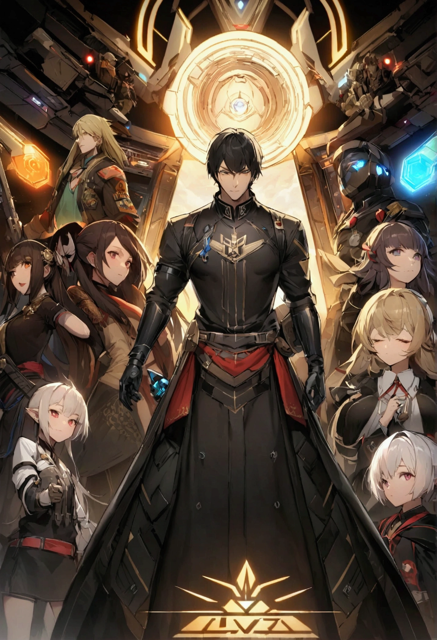 Create an ultra-detailed, high-quality anime-style artwork of a heroic gamer character in a futuristic gaming environment. The character, named "Yan," is at Level 60 and part of the guild "LGT." They have a heroic emblem of 17 and a rusher rank of 10. The setting is a sleek, digital interface showcasing various achievements and badges, including "Season 40," "4 Old," and several high-level ranks (Lv.26, Lv.130, Lv.137, Lv.119, Lv.101). The background features a dynamic, tech-inspired design with holographic elements and vibrant colors. The character should have a confident and determined expression, wearing advanced gaming gear with a touch of Indonesian cultural elements. Include the text "Izin off eregsi berat" subtly integrated into the scene as a signature element.