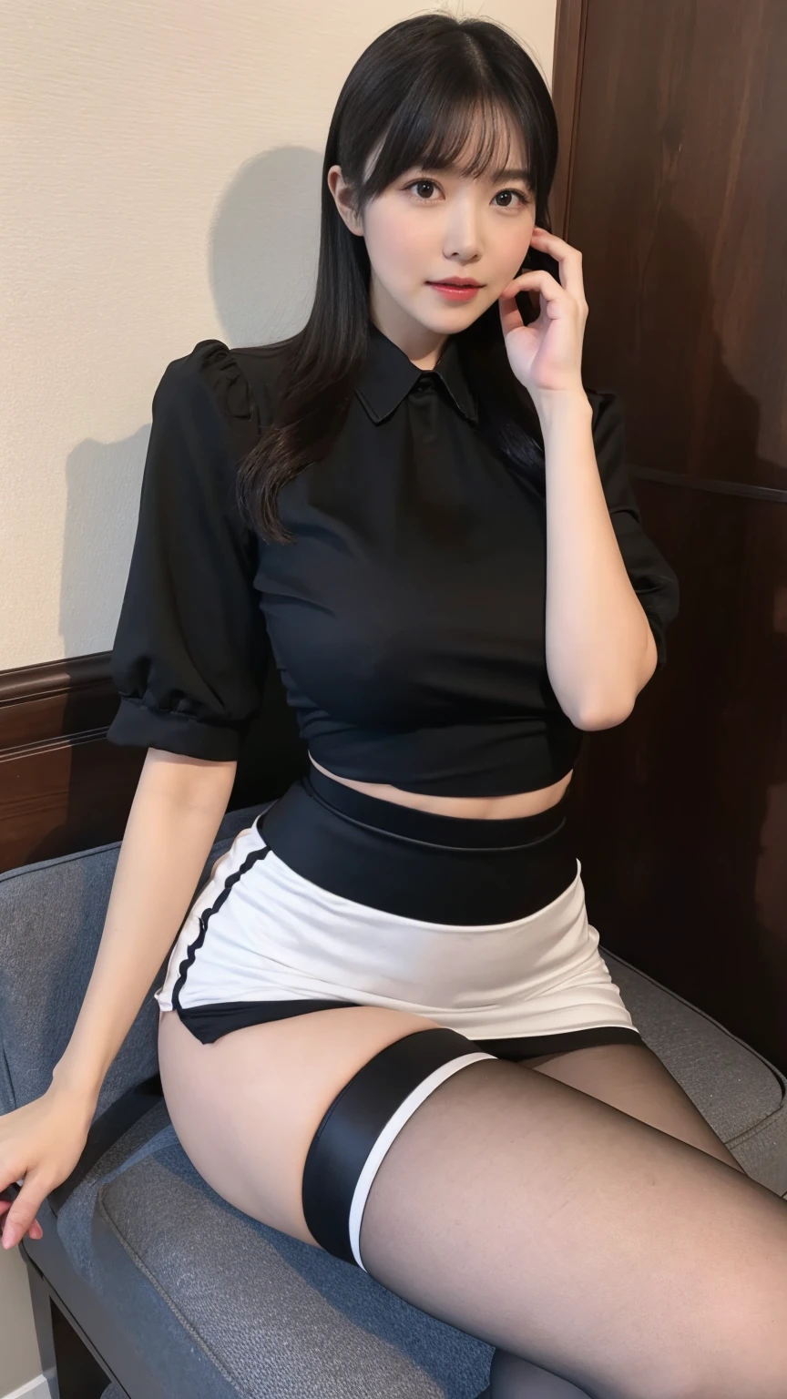 Attractive beauty、Evil女性幹部、Night City、Move your spirit、The darkness、Attractions、brainwashing、brainwashing装置、Evil堕落、Evil、darkness、Black eyeshadow、Black Pantyhose、Black Stockings、Evil花嫁、White blouse、Black pleated skirt、dark、sexy、Short shirt、No sleeve、Short Bob、Shortcuts、Big 、Erect nipples、