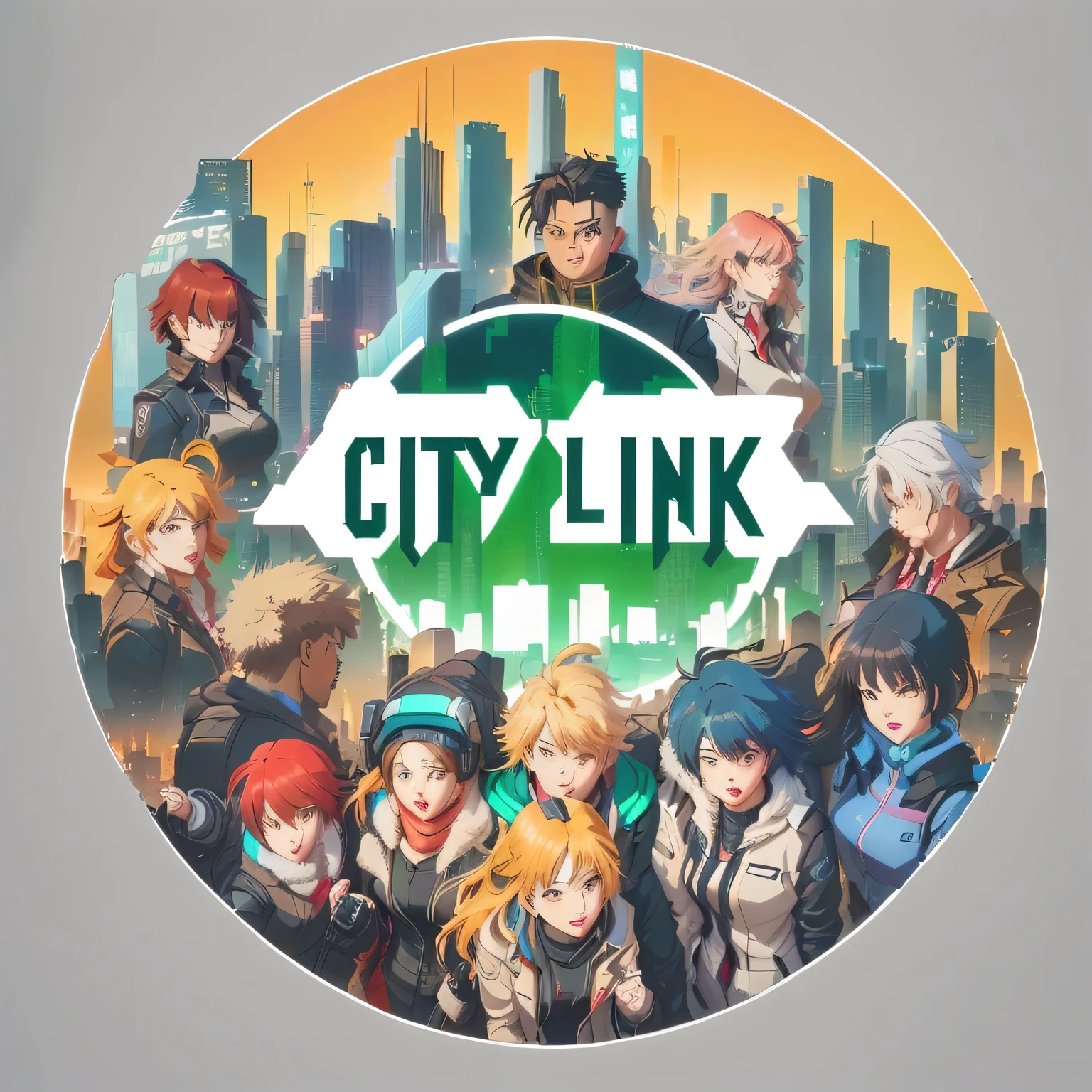 city Relationship the movie, Propaganda Art, Propaganda Art, Key Art, Official Art, Official Artwork, City as background, Box Art, Digital Cyberpunk Anime!!, City background, Propaganda Artwork, Skyline, anime like, Box Art, City background, with a City as background, Official animation original image, In the network city, Modern Cyberpunk Anime, Relationship