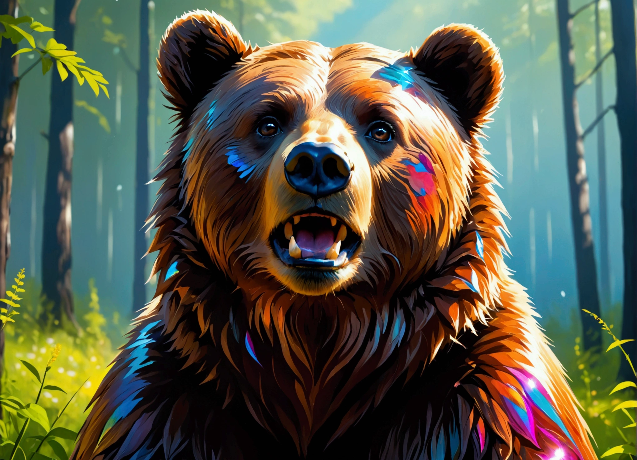 A bear