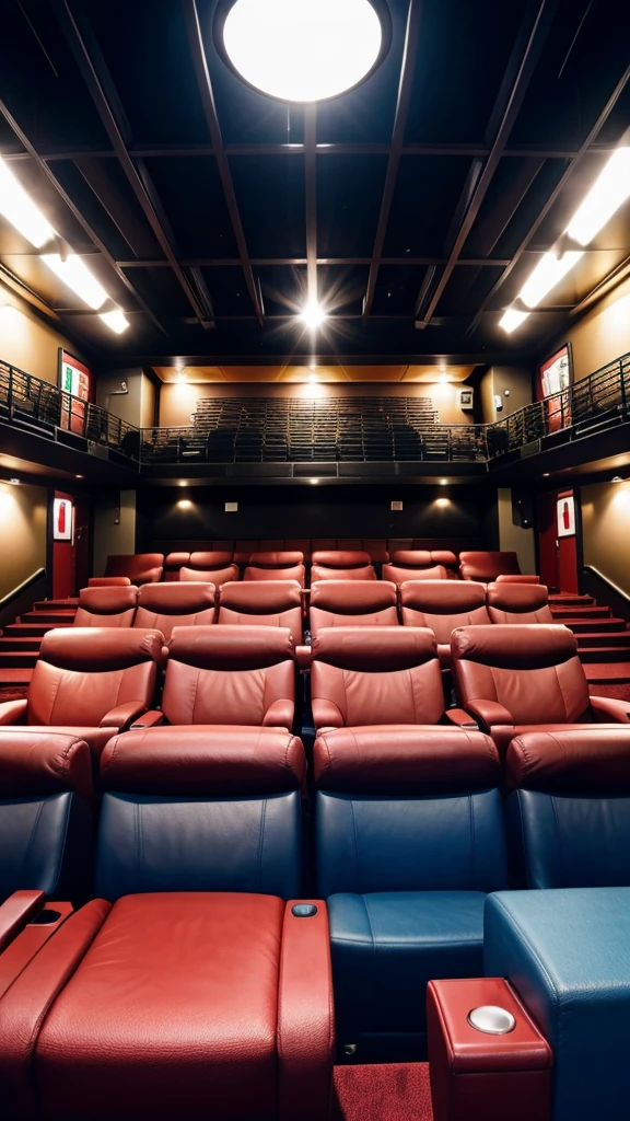 Movie theatre inside view