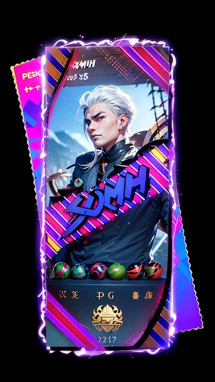 masculine male, masterpiece, ((perfect eyes)) best quality, (semirealism:1.9), beautiful lighting, (extremely detailed CG unity 4k fhd wallpaper), High Detail, Sharp focus, dramatic outdoors, 1 boy ,19 years old, white hair, light purpel eyes, smile.