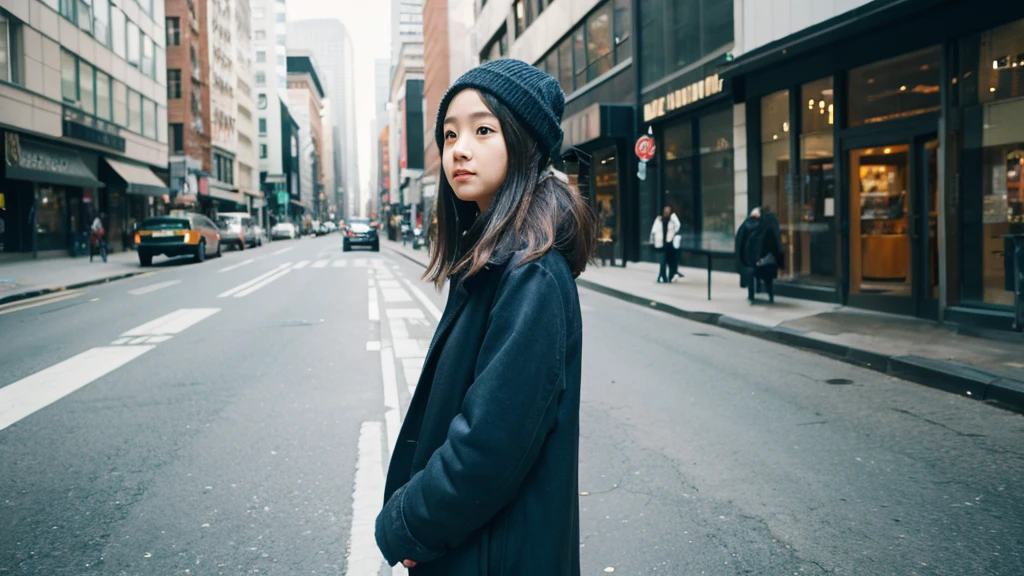 A daughter，Sense of city，