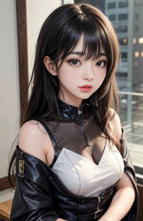 (最高qualityのディテール)、Practical、8K Ultra HD、high resolution、(A girl:1.2),(Fatal Beauty,Glamorous beauty) ,(Flexible and powerful physique),(Sensual charm),(Mysterious charm:1.1),(Charming silhouette),The 超detailedな、高qualityのテクスチャ、Intricate details、detailed、非常にdetailedなCG、高qualityの影、detailed 美しく繊細な顔、detailed 美しく繊細な目、Written border depth、Ray Tracing、20th Generation、Cute K-pop Girls、(The face of Ulsan, South Korea)、Thin face、(URZAN-6500-v1.1:0.6)、Purebred face_v1、Glowing eyes、Perfect body、 Viewer display、(最高qualityのディテール:1.2)、Practical、8K Ultra HD、high resolution、woman closeup, Realistic girl rendering, 8k Artistic german bokeh, Enchanting girl, Real Girl, Gurwitz, Gurwitz-style Artwork, Girls role play, Practical 3D style, CGStation hot topics,, 8K Portrait Rendering,(The truth,:1.4),(Girl with sparkling eyes:1.2)、The 超detailedな、高qualityのテクスチャ、Intricate details、detailed、非常にdetailedなCG、高qualityの影、detailed 美しく繊細な顔、detailed 美しく繊細な目、Written border depth、Ray Tracing、20th Generation、Cute K-pop Girls、(The face of Ulsan, South Korea)、Thin face、(URZAN-6500-v1.1:0.6)、cheek、Glossy lips、、high resolution, Best image quality, 最高quality, Practical, 超detailedな, Photo real, 4K 8K Ultra HD Full Color RAW Photos, Fujifilm(medium format), Hasselblad, Carl Zeiss, Incredible dynamic range photography(Utilities_Art:Smooth-768:1.1),high resolution, High pixel count, 明確なdetailed, Clear images, Natural color reproduction, Noise Reduction, High fidelity, quality, Software Improvements, upgrade, optimization, Professional-grade retouching,
1. Oversized coats:
This coat、Choose an oversized design that goes from shoulder to knee.。Color is navy blue or black、or warm khaki or beige, wait.、Choose colors that fit the season。
2. Knitted sweater or turtleneck:
To protect yourself from the cold、Knitted sweater or turtleneckを選択してください。The texture and color of the knitwear matches the coat.。
3. Wide leg pants:
for pants, Choose a wide-leg design、Easy action and stylish style。Dark jeans or black pants look good.。
4. Knee-high boots:
What does an oversized coat include?、足首からふくらはぎまでカバーするKnee-high bootsとの組み合わせ。Boots are black or dark brown,Very chic.、Gives a fashionable impression。
5. Accessories:
シンプルなゴールドまたはシルバーのAccessoriesを選択してください、Add elegance to your outfit。For example、Long necklaces and large earrings are recommended.。
6. handbag:
handbag、Choose a color that matches the tone of your outfit.。单肩包和handbag既方便又时尚。
7. compensateと髪型:
compensate, Choose a natural color that matches your skin。curls、通过创造松散的curls、Appeal to softness。