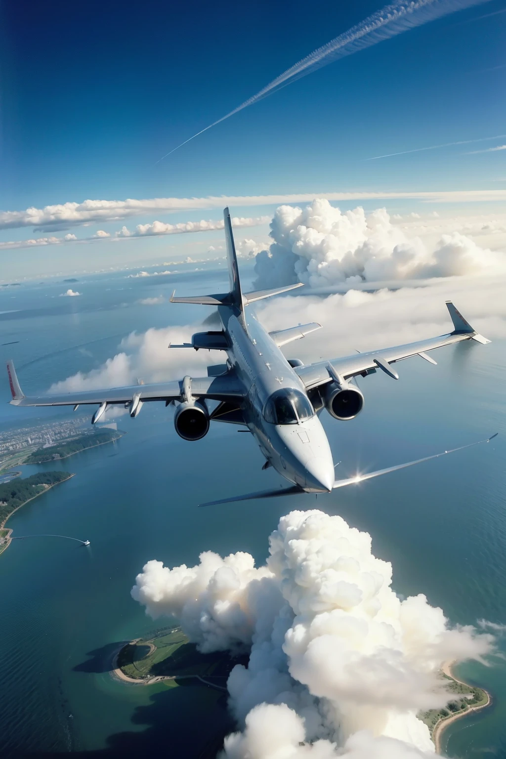 ((best quality)), ((masterpiece)), (detailed), airspace，airplane，boundary，boundary