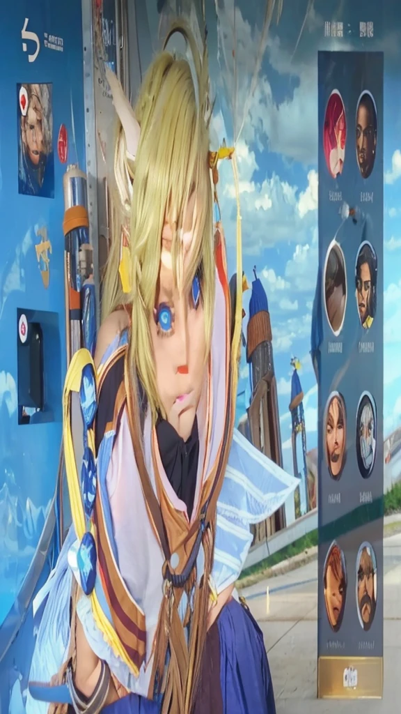 Make a human face