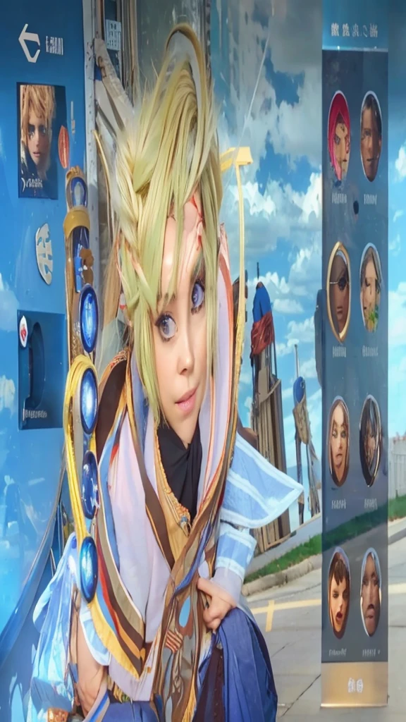 Make a human face