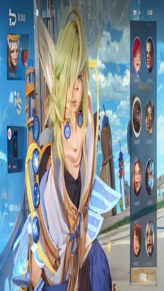 Make a human face