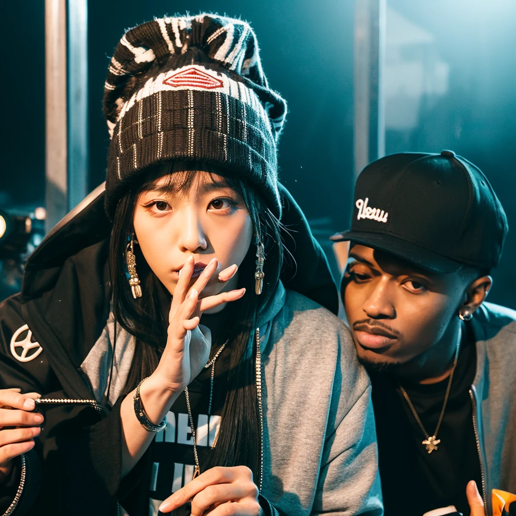 real world Rapper is smoking
