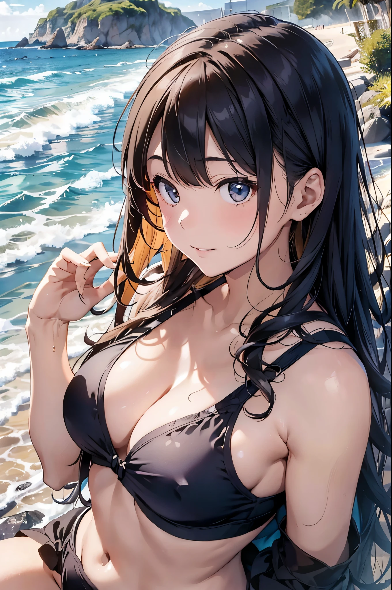 以下は2000文字of詳細なプロンプトです::
--- Very detailed, Realistic, high-resolution 4K image of a beautiful woman standing topless by the seaside. of woman is the main focus of the image, with every detail of her appearance meticulously depicted to emphasize her natural beauty and the artistic nature of the scene. She has been a long time, Flowing, Wavy hair cascading down the back, catching the sunlight and shimmering with natural highlights. 彼女of肌は日焼けしている, Give her health, Shining and contrasting beautifully with bright light, 彼女of後ろには澄み切った青空.
Her eyes are expressive and captivating, reflecting the joy and warmth of a perfect summer day. She's gentle, warm smile that exudes confidence and contentment, inviting viewers to share in the serene and blissful atmosphere of the seaside. Her facial features are soft and harmonious, 自然な優雅さが彼女of魅力をさらに引き立てる.
of woman is standing confidently topless, emphasizing her natural beauty and the of the summer beach setting. 彼女of姿勢はリラックスしていながらも落ち着いています, embodying a sense of ease and grace. 彼女of肩は少し後ろに引かれている, and her arms hang naturally at her sides, 彼女of姿勢of自然な美しさをさらに引き立てている. of focus on her toplessness is tasteful and artistic, ensuring that the image remains elegant and sophisticated.
of background of the image features a stunning seaside landscape, In the endless blue sky, ふわふわof白い雲が点在. of gentle waves of the ocean lap at the shore, creating a soothing and rhythmic backdrop that complements the tranquility of the scene. of sandy beach extends into the distance, with the golden grains of sand sparkling in the sunlight.
In the distance, a few beachgoers can be seen enjoying the sun and sea, Enhance the tranquil atmosphere. of overall atmosphere of the image is bright, warm, and summery, 喜びof気持ちを呼び起こす, relaxation, and . of
