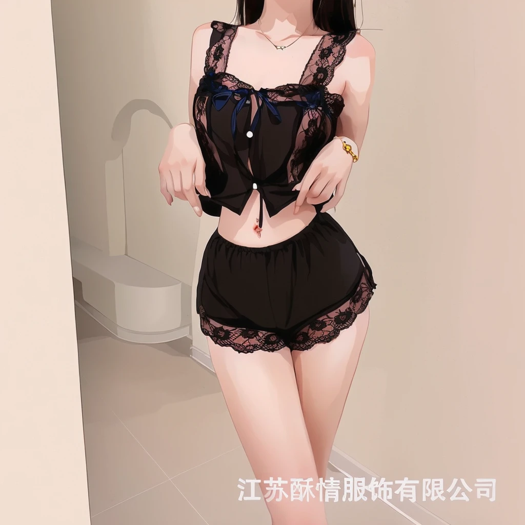 Drawing araffe femme asiatique en lingerie posant dans la salle de bain avec toilettes, Sexy :8, lingerie, vêtements en dentelle pour ailes, vêtements ouverts sur la poitrine, avec du noir, satin, soie, 19xx, 2263539546], wearing Sexy lingerie, Sexy style, Festival fantôme, ailes en dentelle noire, Lacé, clear anime lines, simple line art, line drawing!!, line drawing, anime soft detailed face, Line art portrait strokes, intense line art, anime sketches, semi-realistic anime style, perfect linearity, girl sketches, realistic anime faces, realistic young anime girls, simple line art, sketchy art style, thick line art, tidy simple illustration pattern, needlepoint pen, piecework, sharp focus, extremely detailed, beautiful and aesthetic shape of face and bodyx